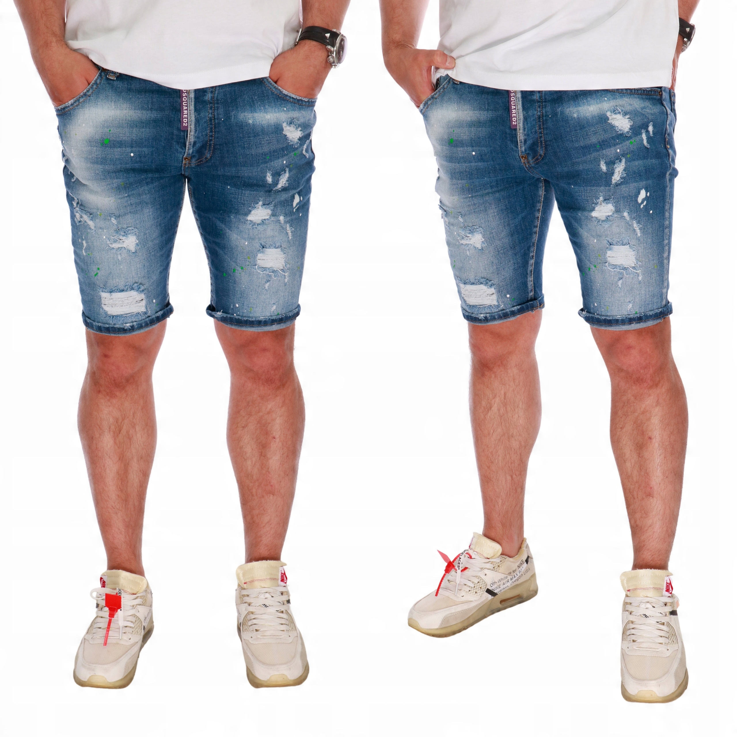 

Dsquared Spodenki Dsq Oryginalne Slim 8 Modeli 33
