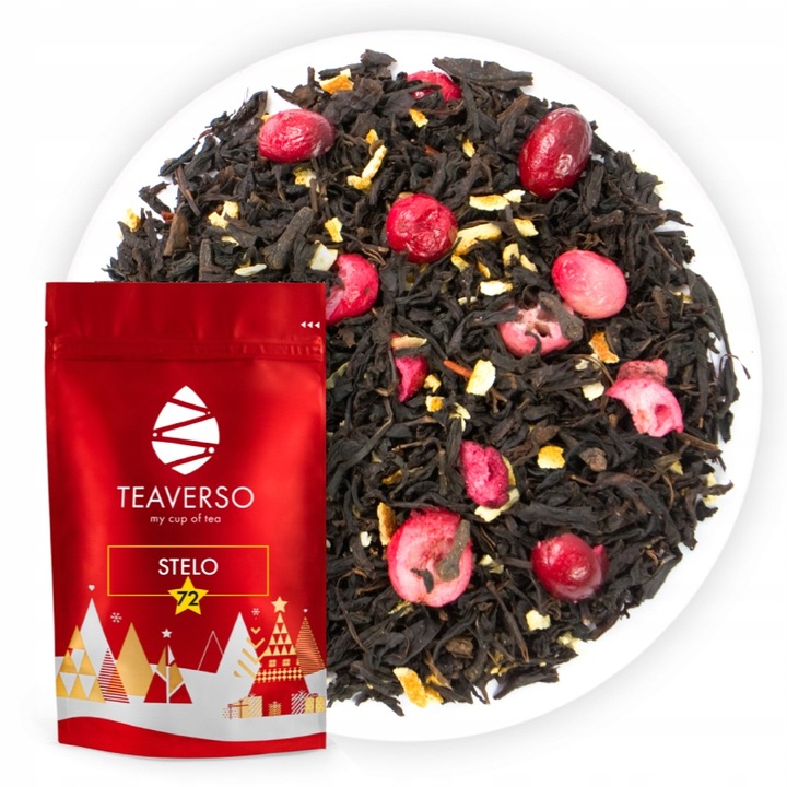 Levně Čaj Černý Zimní Teaverso Stelo 50 g