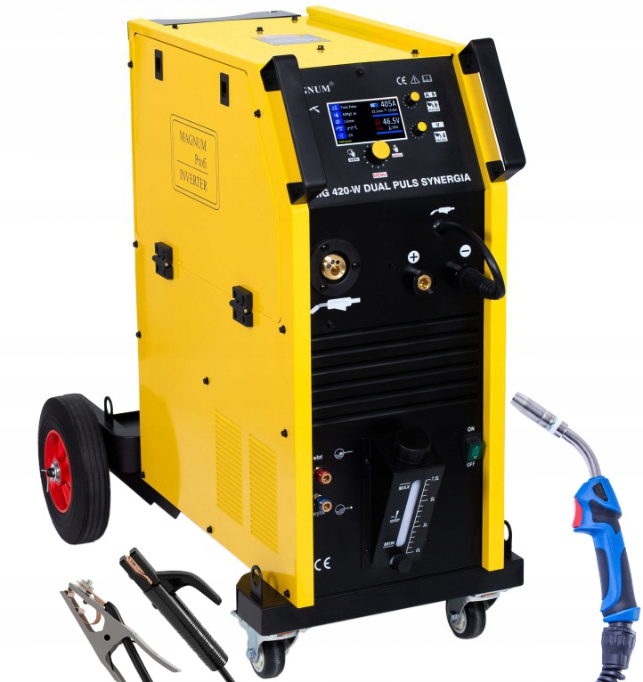 Spawarka 400A Mig 420W Dual Puls Synergia Igbt 400V Compact Magnum