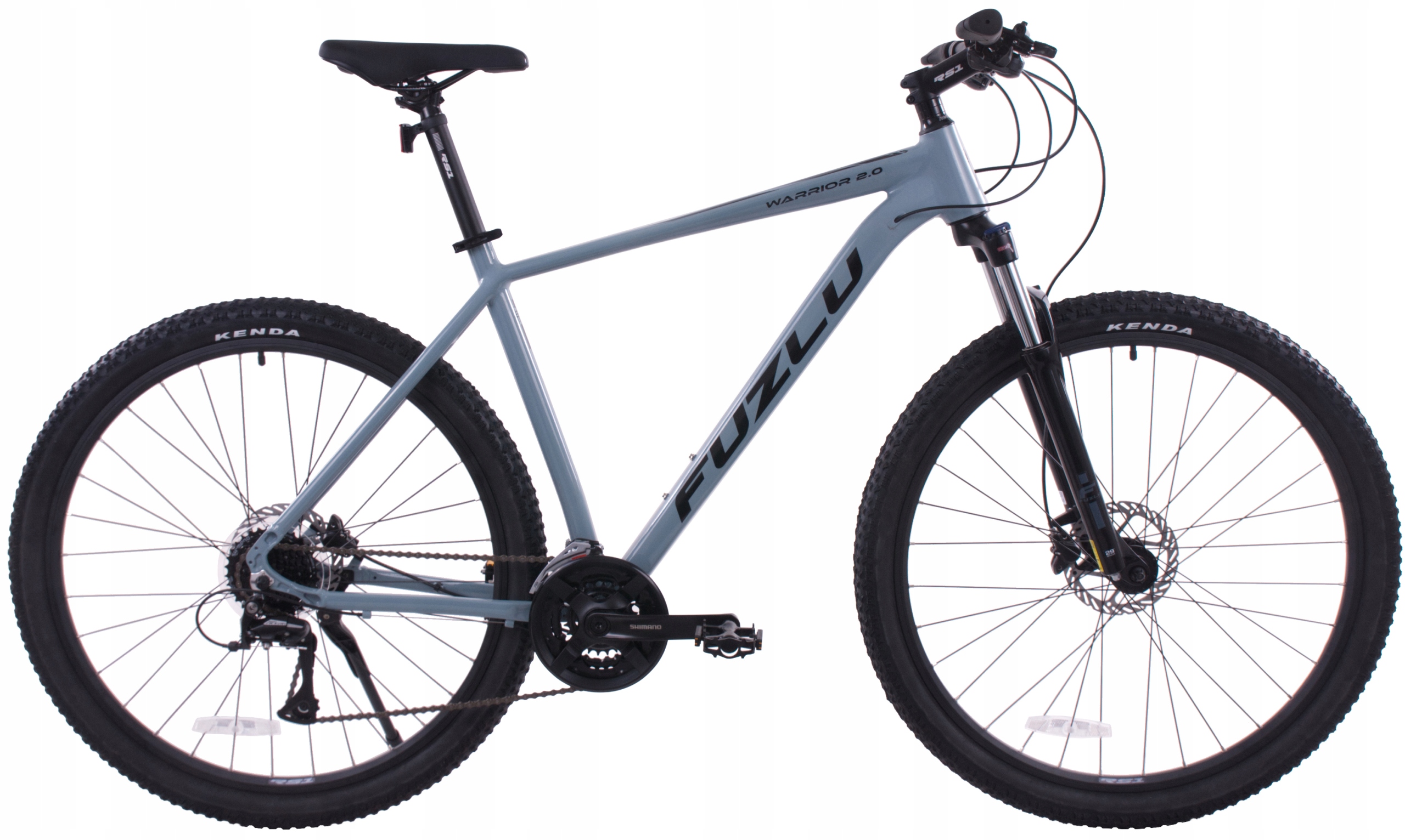 Rower górski Fuzlu Warrior 2.0 29” 21" Grafitowo-czarny połysk