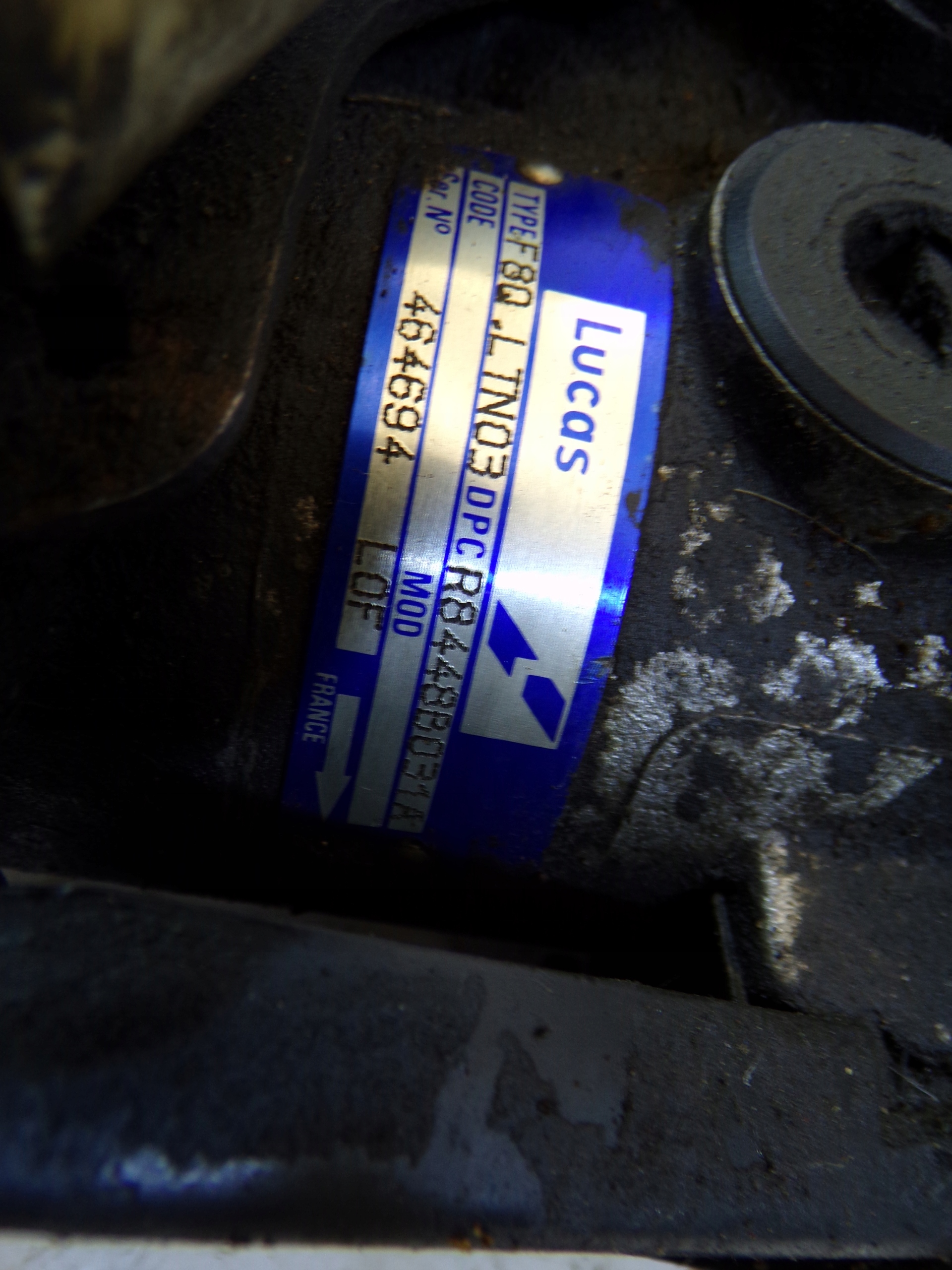 Einspritzpumpe VOLKSWAGEN VOLVO 1.9 TD R8448B031A LUCAS (K2)
