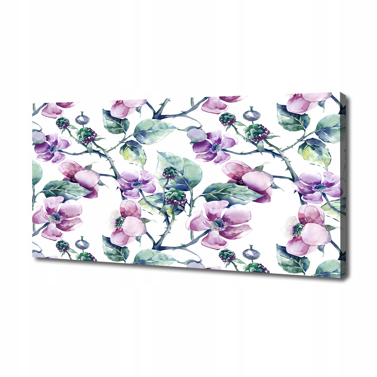 

Foto obraz na płótnie Kwiaty jeżyny 140x70 cm