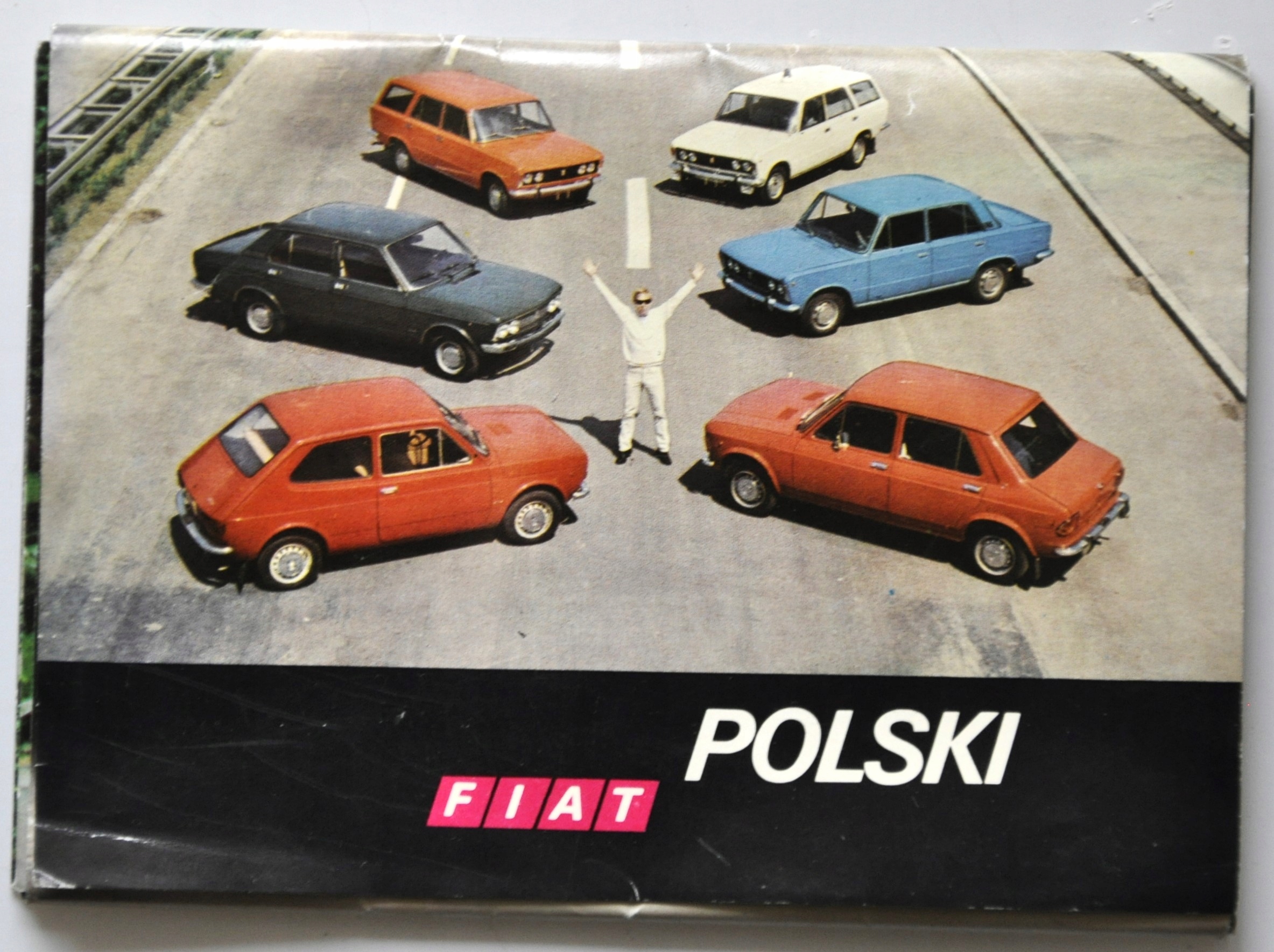 POLSKI FIAT ZESTAW PROMOCYJNY POCZTÓWKI