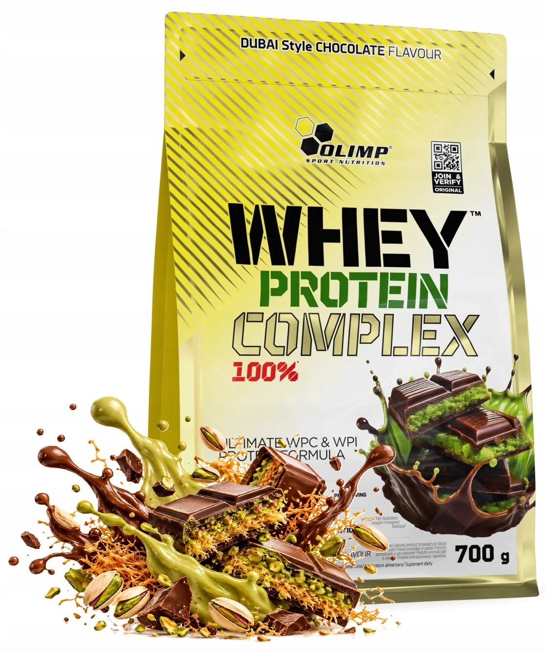Oliolimp Whey Protein Complex 700 g Protein Wpc Wpi dubajská čokoláda 700 g