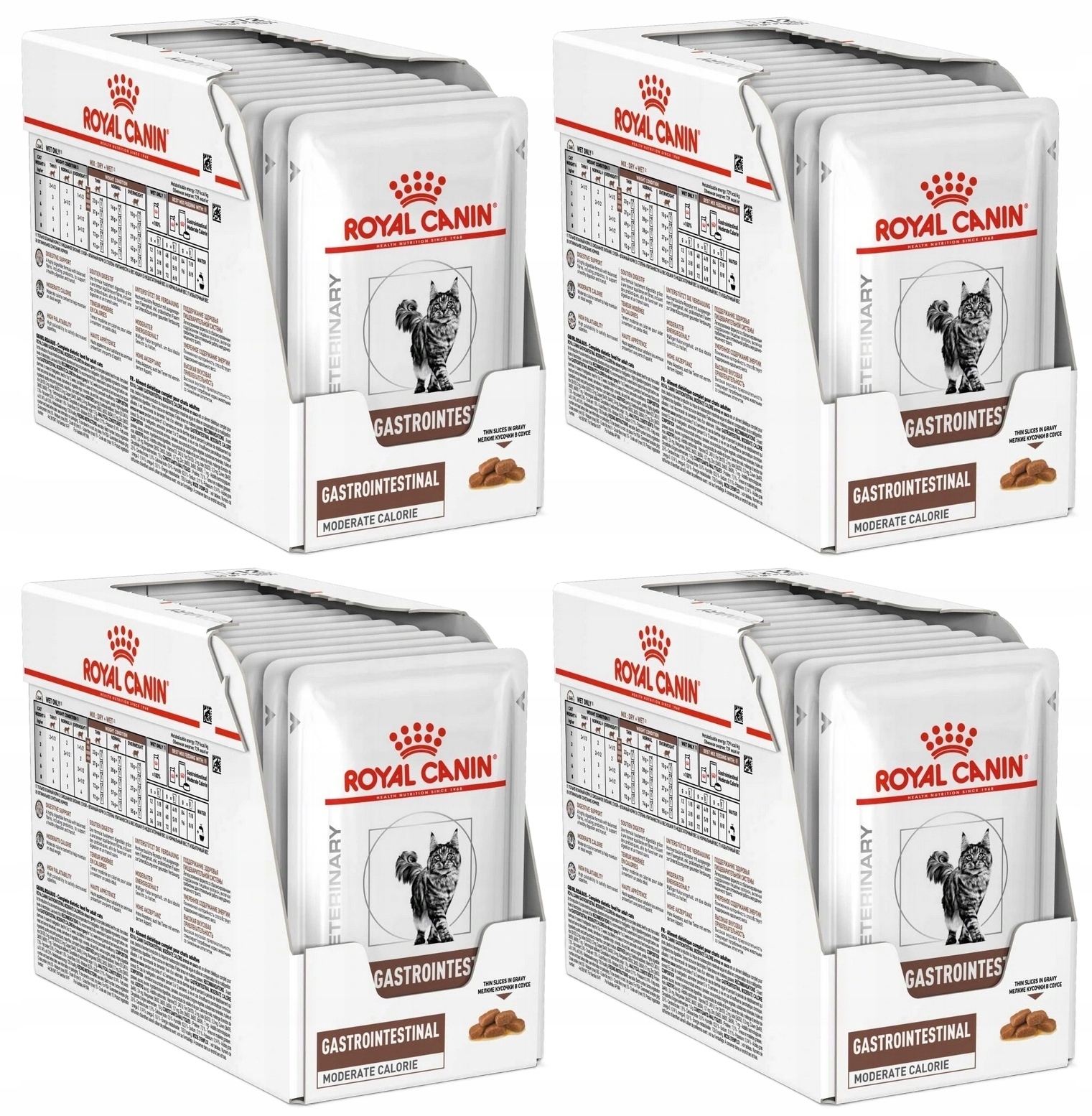 Karma Royal Canin Gastrointestinal Moderate Calorie 4 X 12X85G