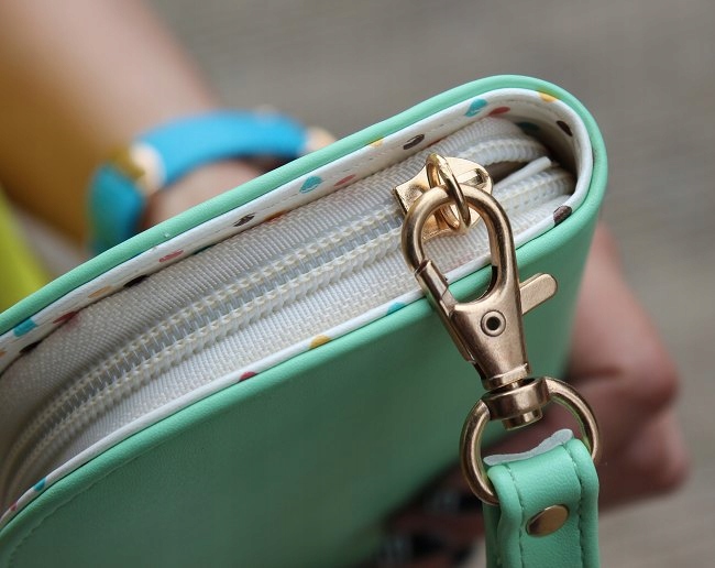 DUŻY PORTFEL TOREBKA Z SOWĄ SOWA OKULARY KOLORY Marka inna