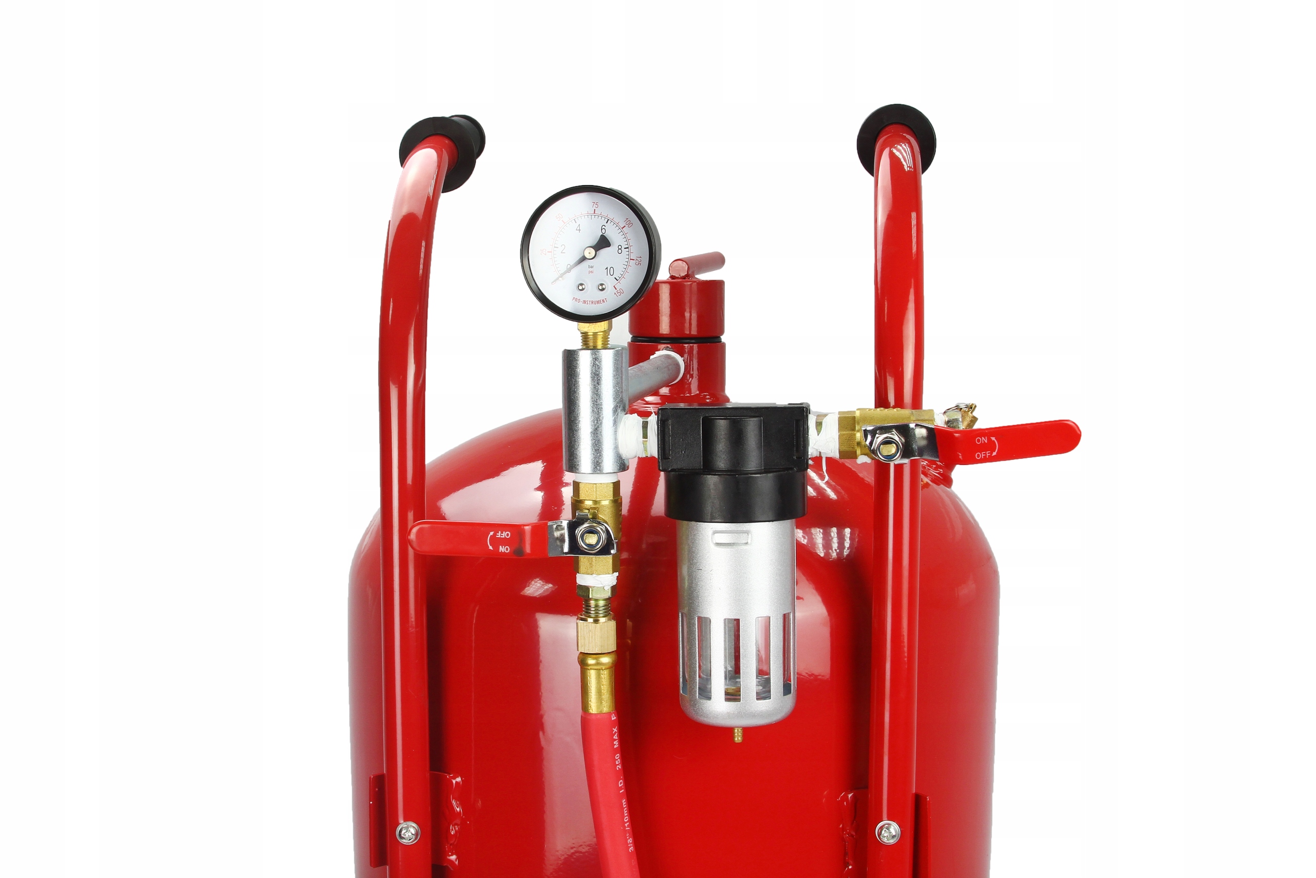 PIASKARKA SYFONOWA 38L MOBILNA 5 DYSZ MASKA Pojemność 38 l