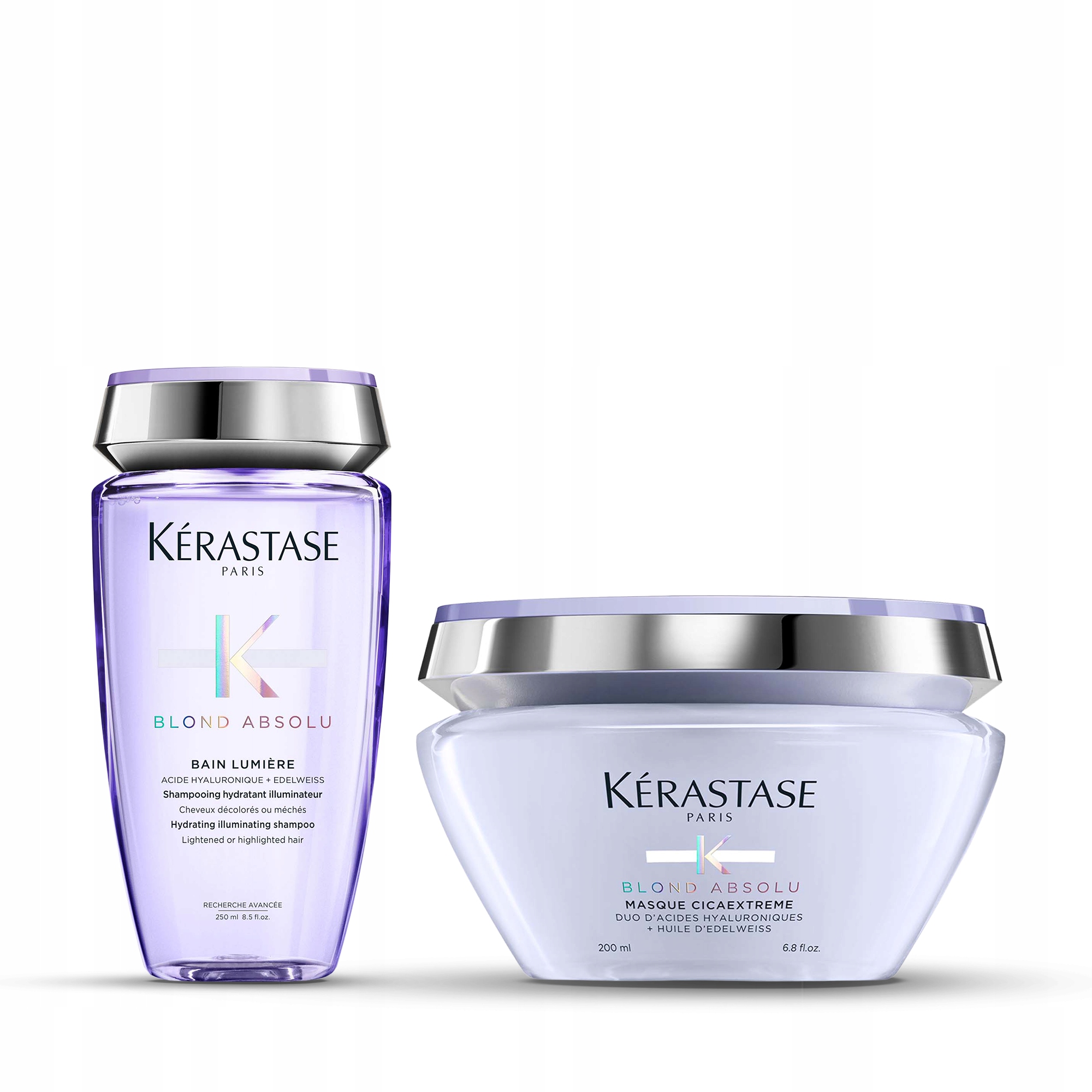 Blond Absolu Bain Lumière + Masque Cicaextreme – zestaw