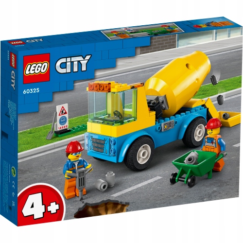 Lego 60325 City – Nákladní Automobil S Míchačkou Na Beton
