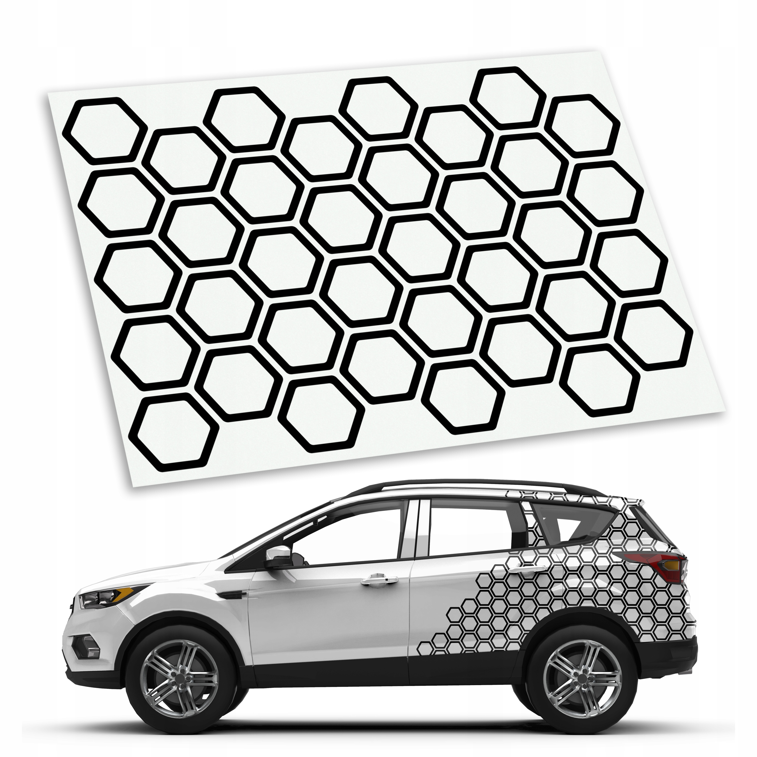 Plaster miodu naklejki na auto Tuning Samochodu