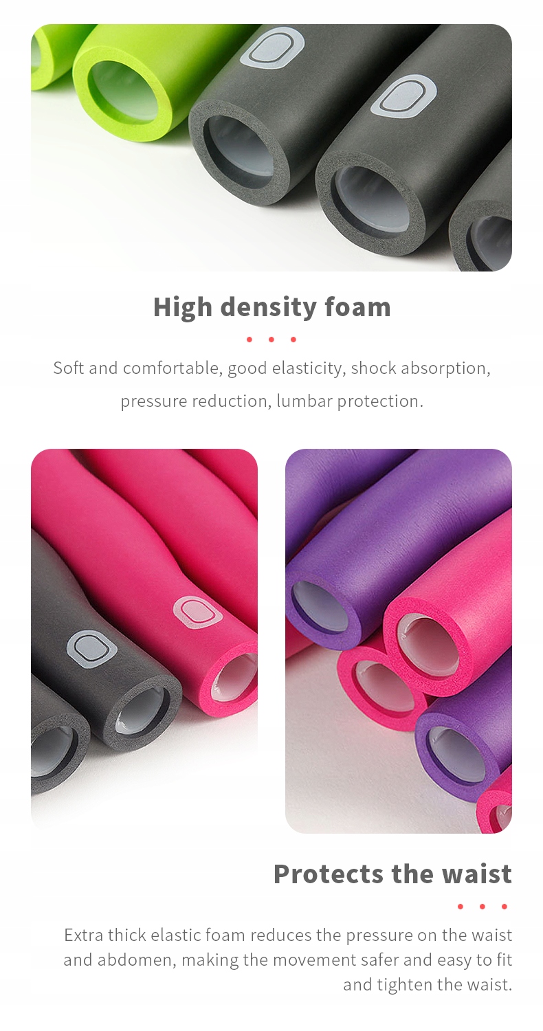 HULA HOP TOPSLIM SKŁADANY RÓŻOWO-FIOLETOWY 95 CM Kod producenta UF141