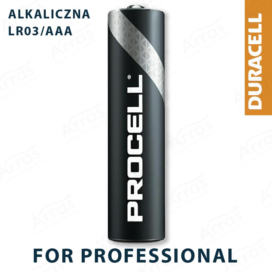 

Bateria Duracell Procelll LR03 Aaa 1szt do lampek