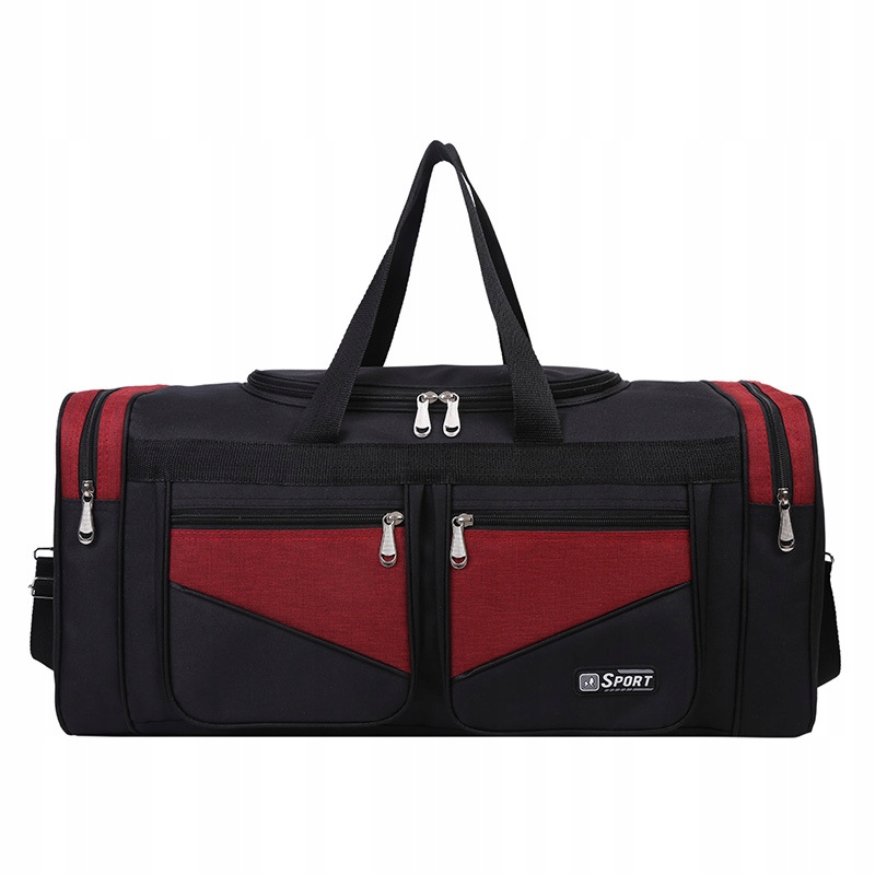 Torba Podróżna czerwony 60x25x28cm