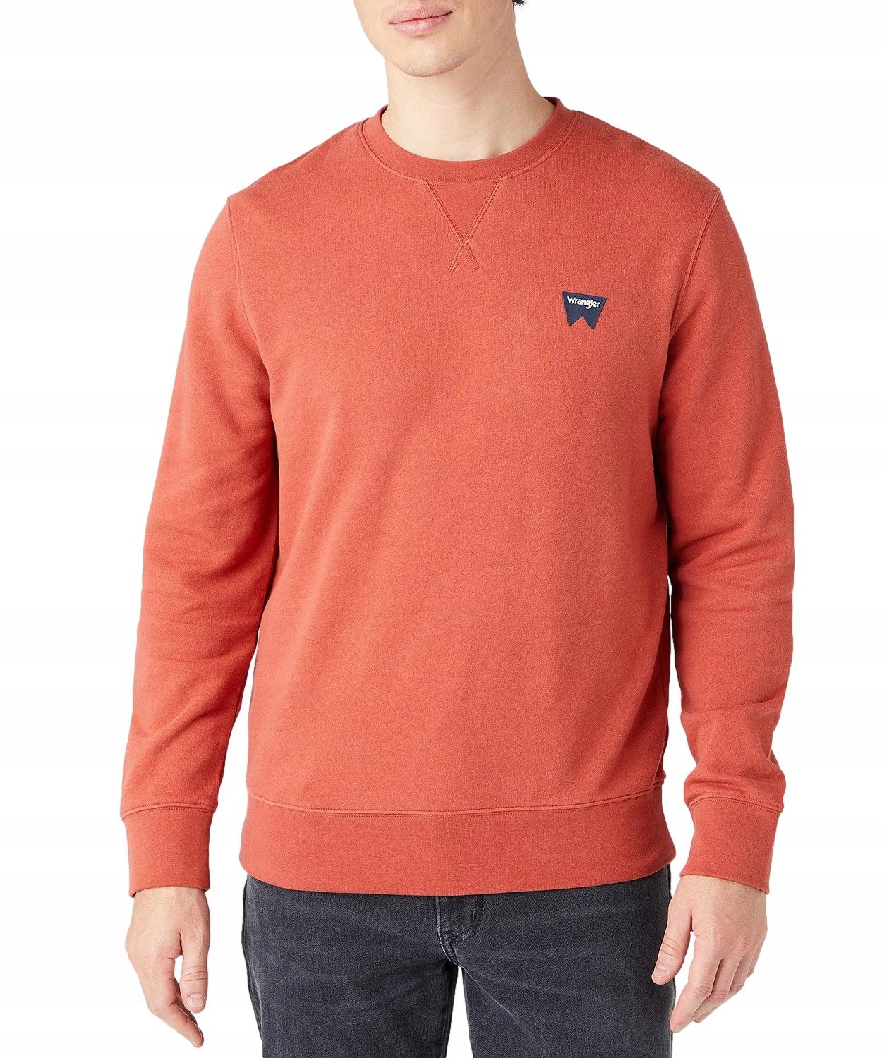 

Bluza Wrangler Sign Crew W6589HA11 Etruscan Red XL
