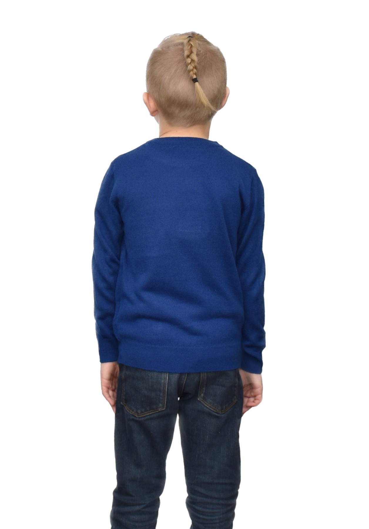 CHŁOPIĘCY SWETER ŚWIĄTECZNY LAMPKI RENIFER 5/6 Marka Inna marka