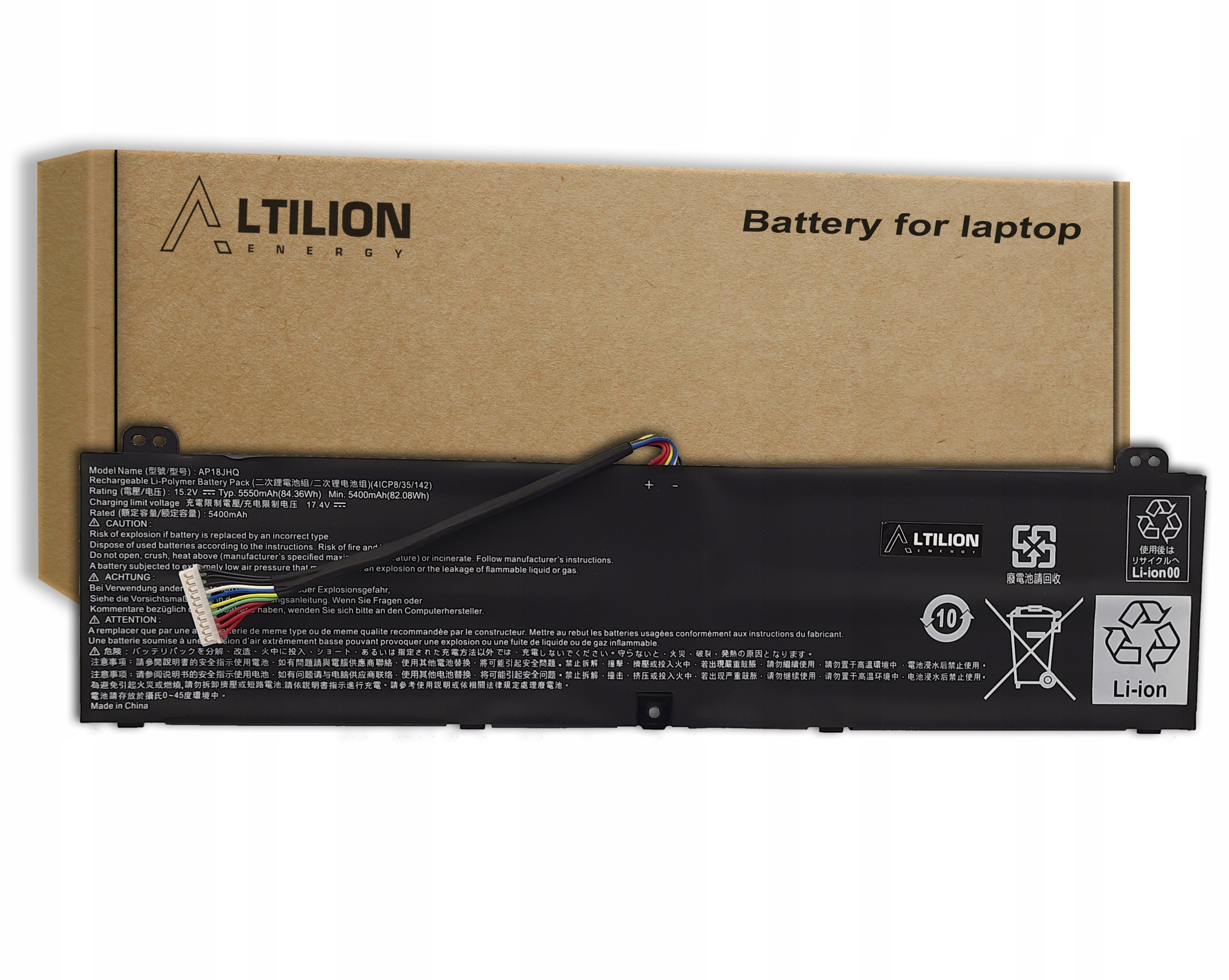 Batéria Altilion Energy AP18JHQ kompatibilná s Acerom