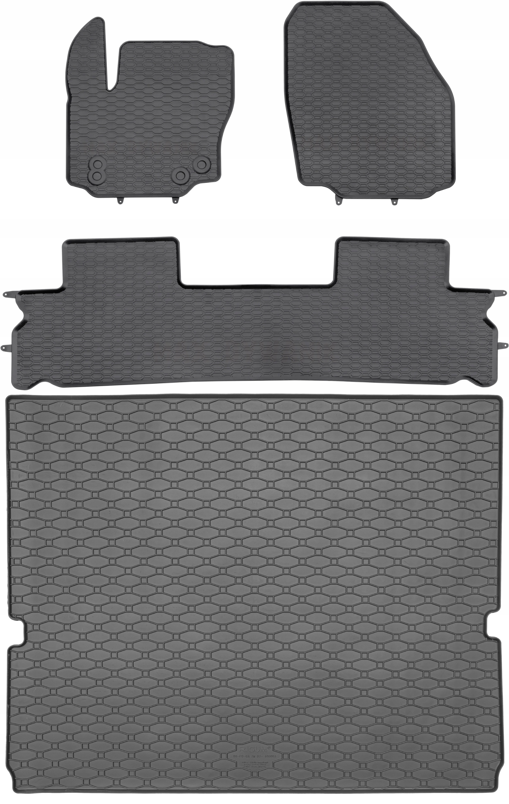 Ford S-Max I Minivan 2006-2015 Koberce rohož do auta