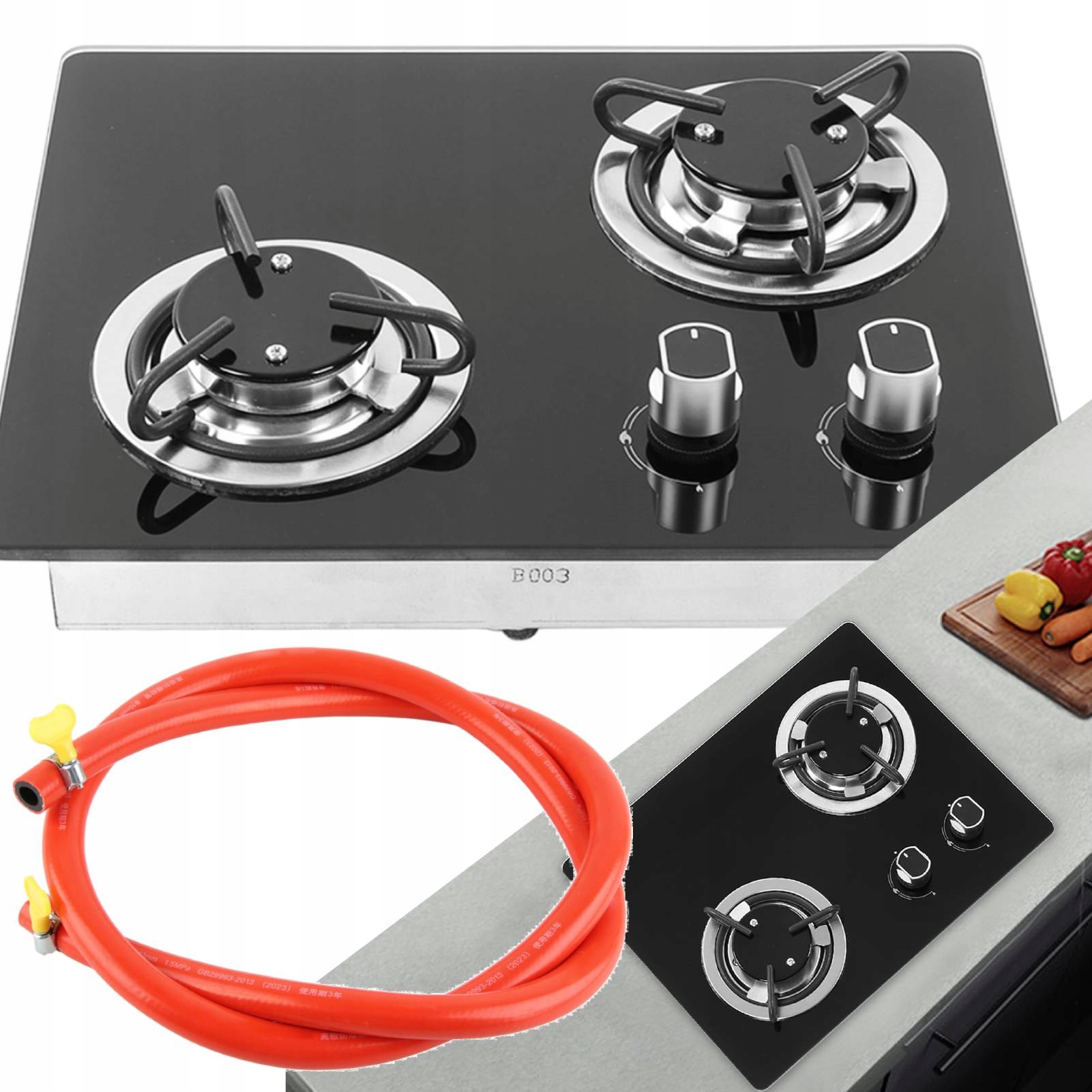 Plynový Varič So Dvojplatničkou 1,8KW Pre Lodě/obytné Prívesy