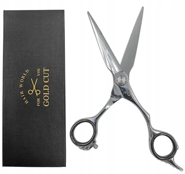 Kadeřnické nůžky Gold Cut Bs 7.0 Silver