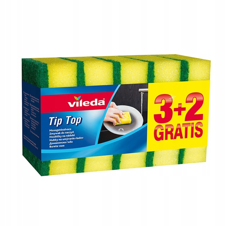 

Vileda Style myjka zmywak gąbka Tip Top 5szt