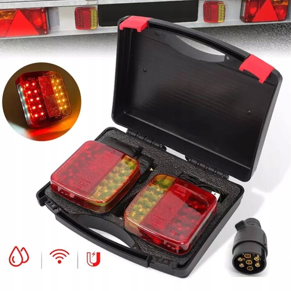 Zadní Bezdrátová Led Světla 12V, Sada Led Světel, Kufr