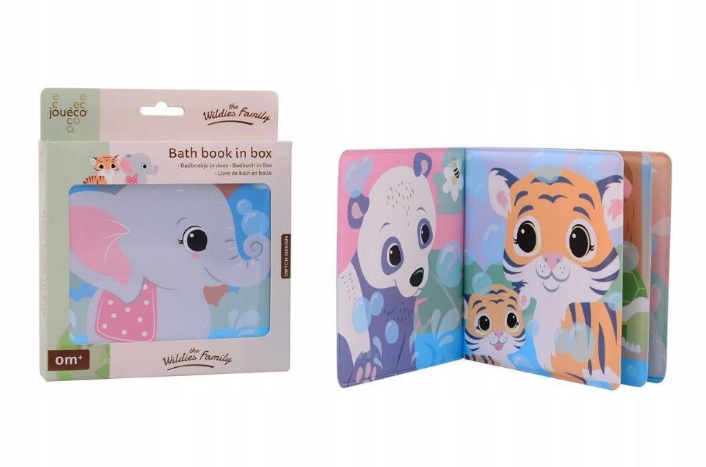 

Książeczka do kąpieli The Wildies Family