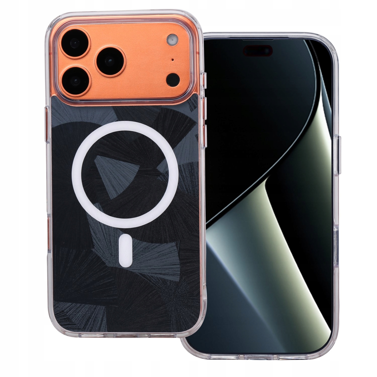 Nakładka Flash Mag do iPhone 17 Pro 6,3" czarna Tfo