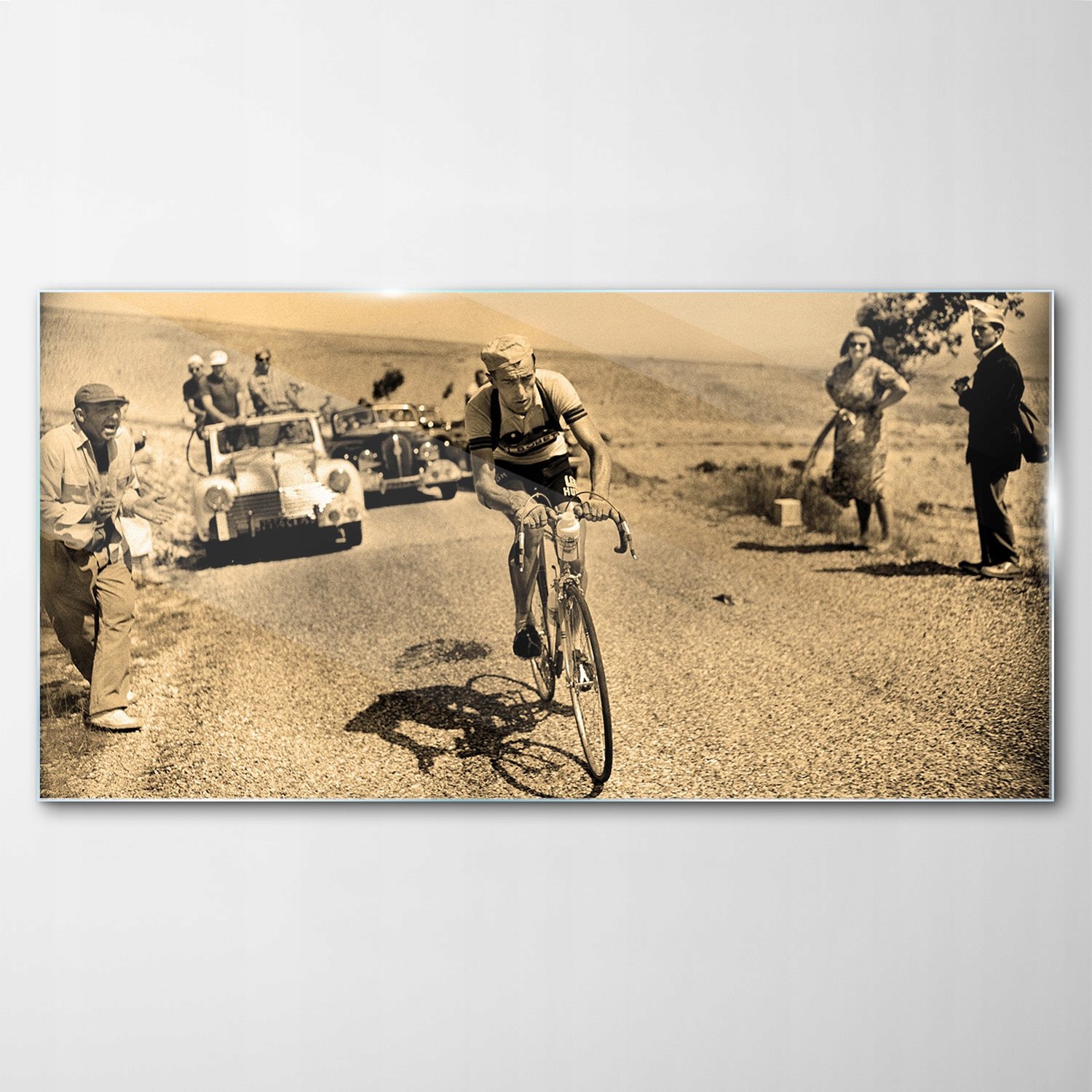 

Obraz na Szkle Dekor Tour De France Vintage 140x70