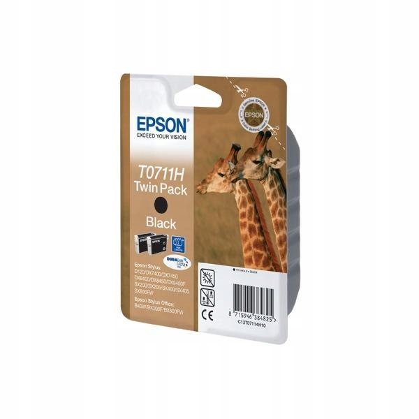 Inkoust Epson T0711H E107D černý (black)