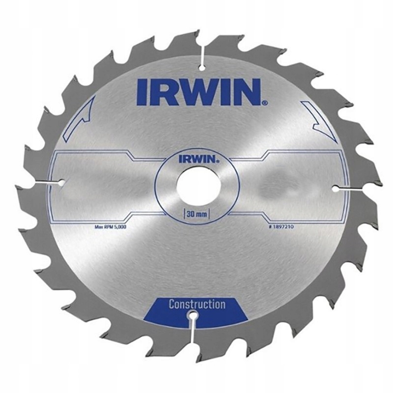 Řezací kotouč na dřevo Irwin 184 mm x 16 mm 24T 1907699