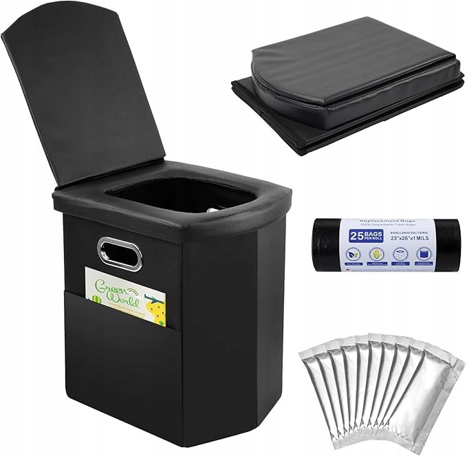 Kempingová Turistická Toaleta Mobilní, Přenosná, Skládací Na Pozemek