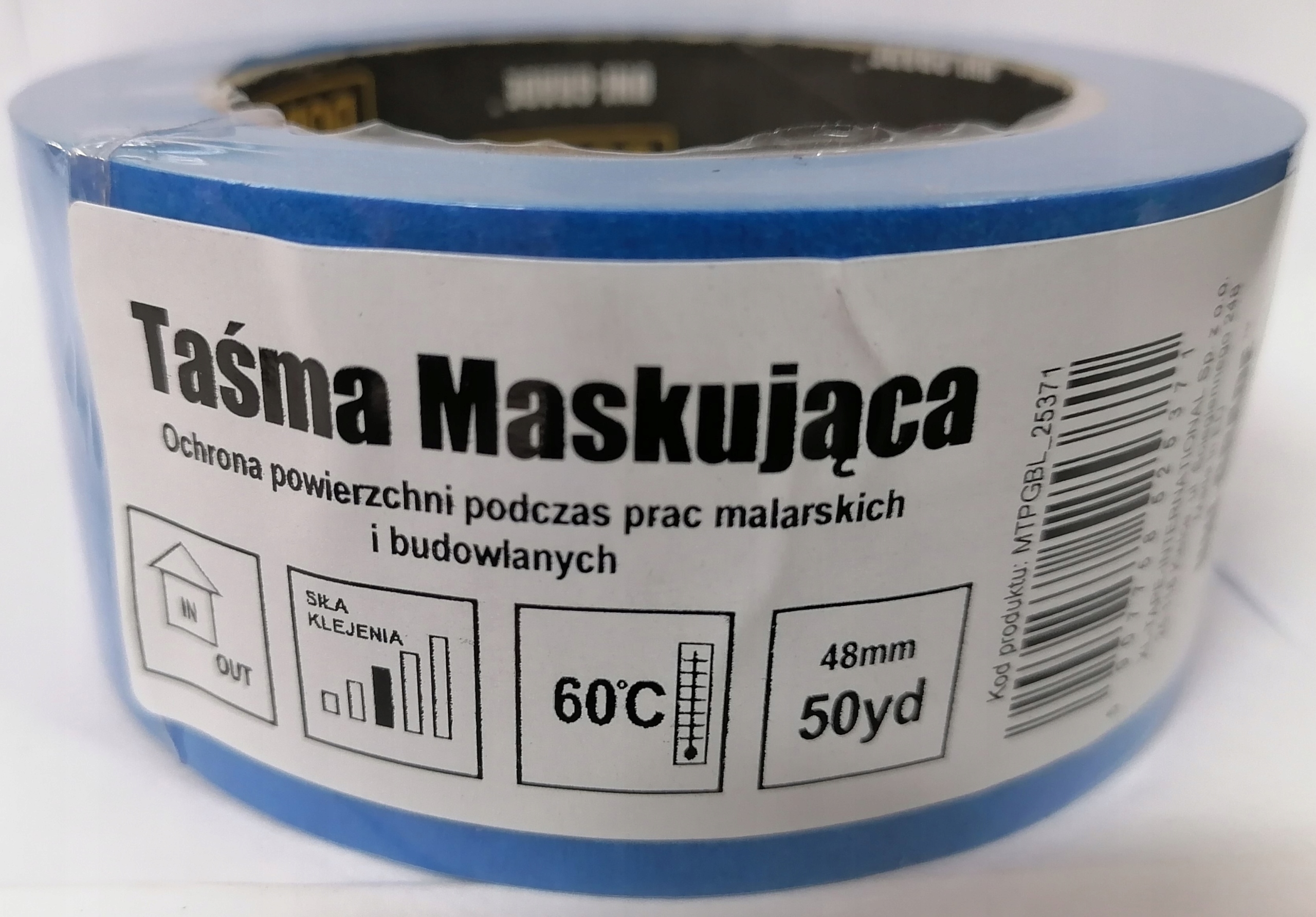 

UniGrade Taśma Malarska Maskująca Niebieska 48mm