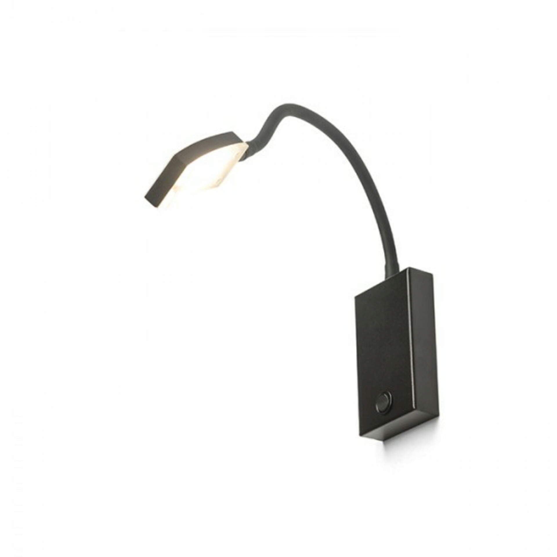 Rendl Frisco W nástenná Led lampička čierna, 4,2 W, 3000K, flexibilné rameno