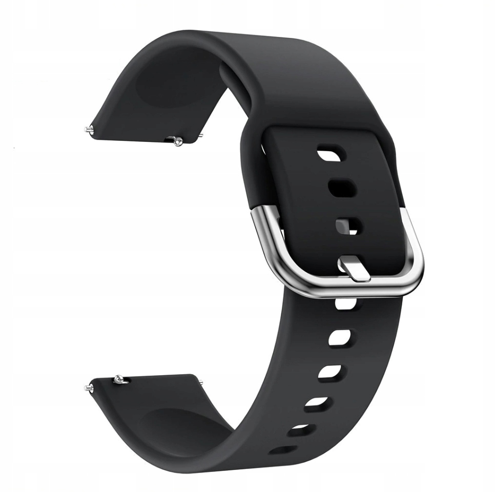 

Pasek do zegarka opaska smartwach 20mm czarny