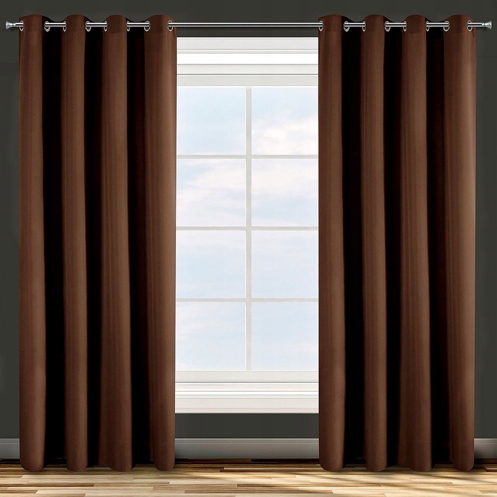 

Gotowe Zasłony Na Kółkach 140x250 Matowe