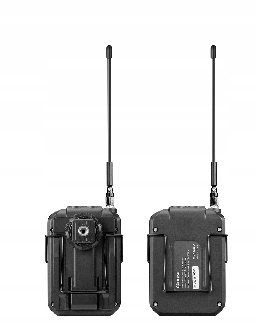 BEZPRZEWODOWY ZESTAW AUDIO DO KAMER BOYA BY-WM6S Złącza mini-jack 3,5 mm