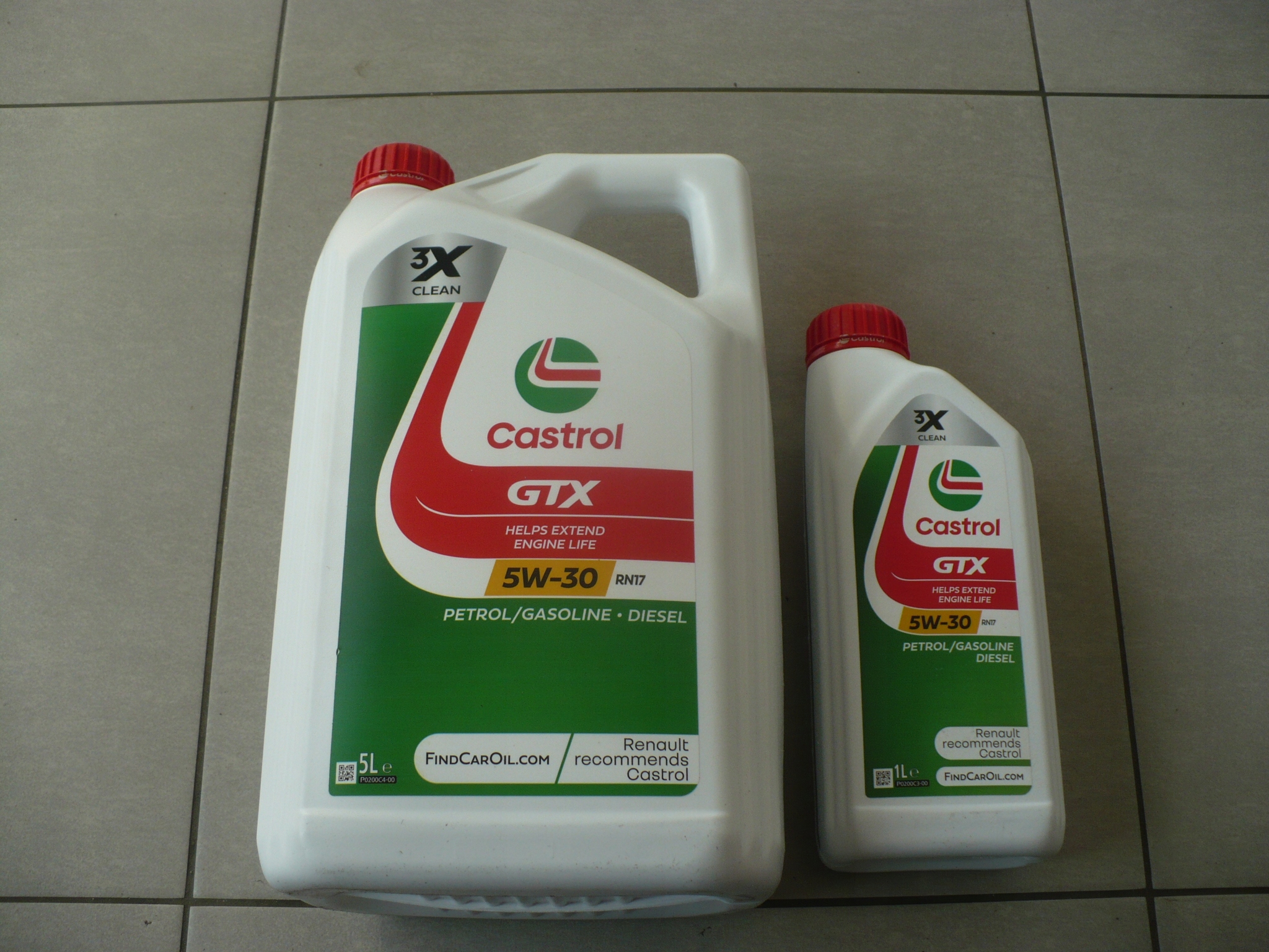 Olej Castrol Gtx 5W30 RN17 6L