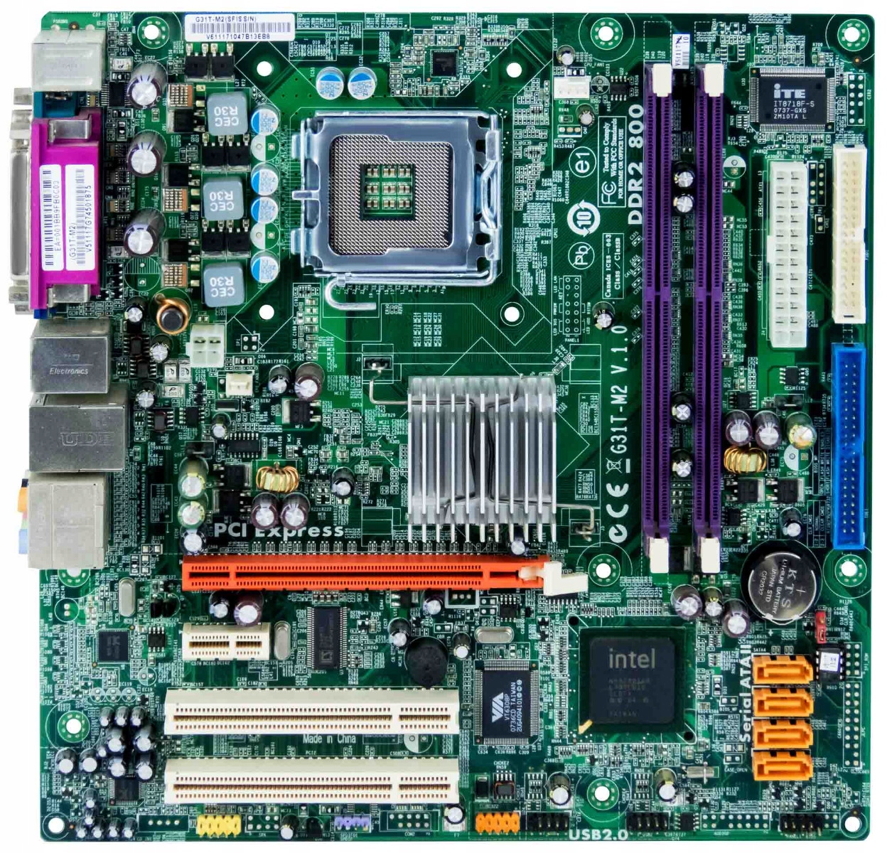 Acer G31T-M2 V1.0 s.775 DDR2 mATX