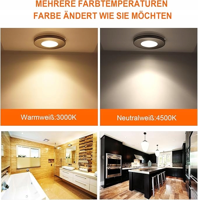 10x OCZKO WPUSTOWE REFLEKTOR SUFITOWY OKRĄGŁY GRATIS 10X ŻARÓWKA GU10 4500K Marka inna