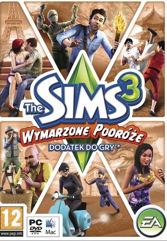 The Sims 3 Wymarzone Podróże Dodatek DLC Klucz Ea App Origin Bez Vpn