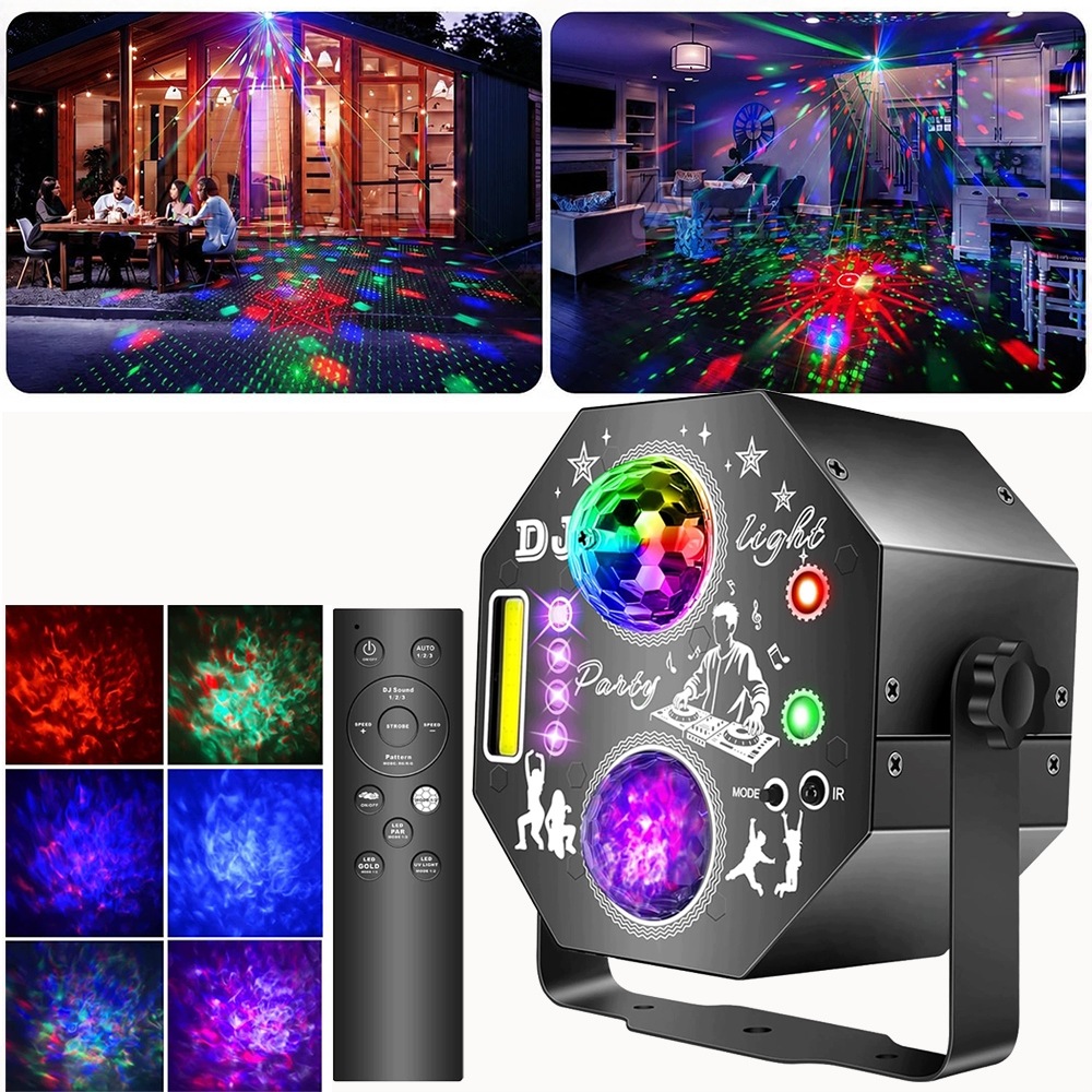 7-v-1 laserové jevištní osvětlení, 96 Led Par světelných vzorů