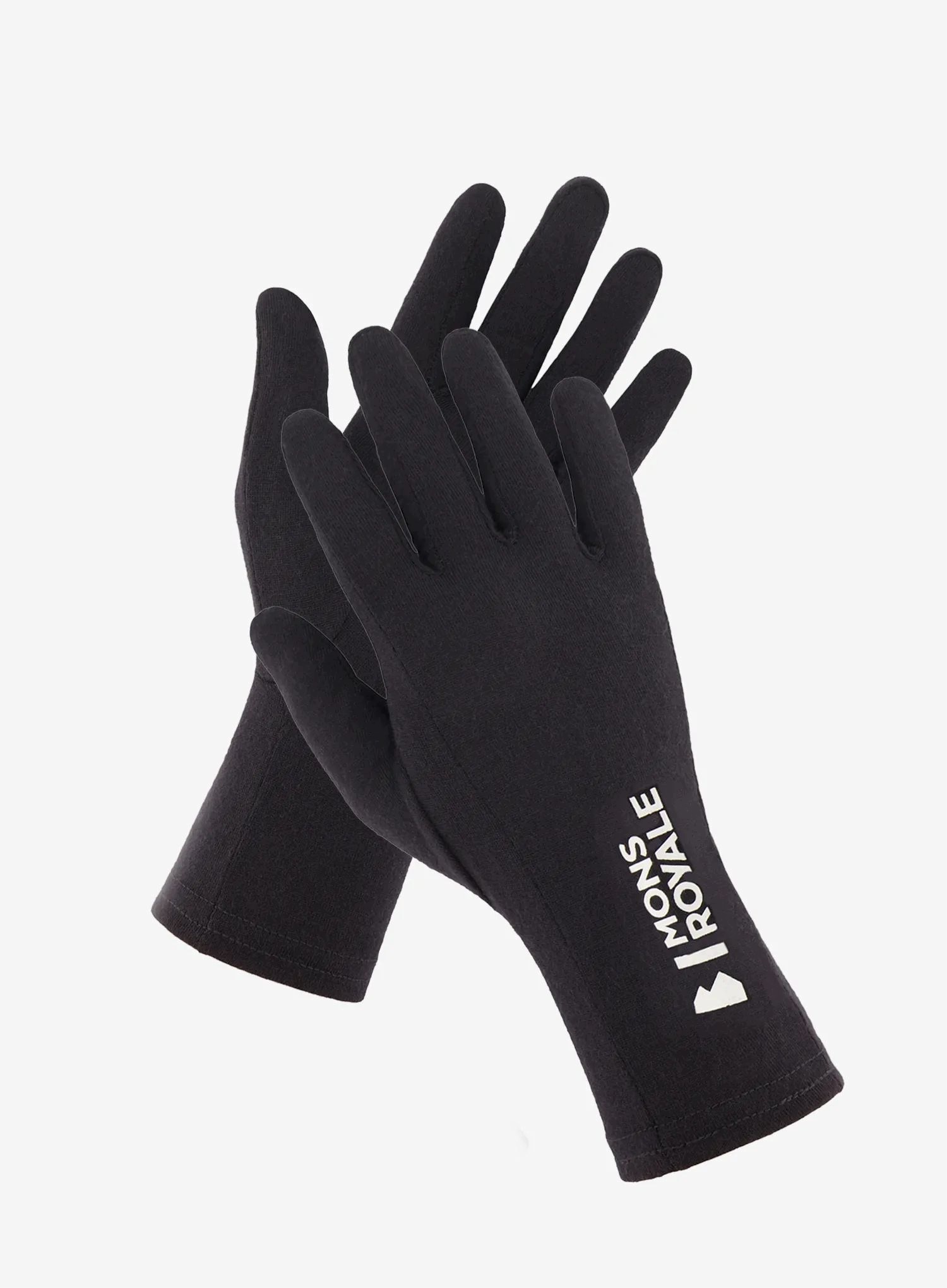 Rękawiczki wełniane Mons Royale Olympus Merino Glove Liners black L