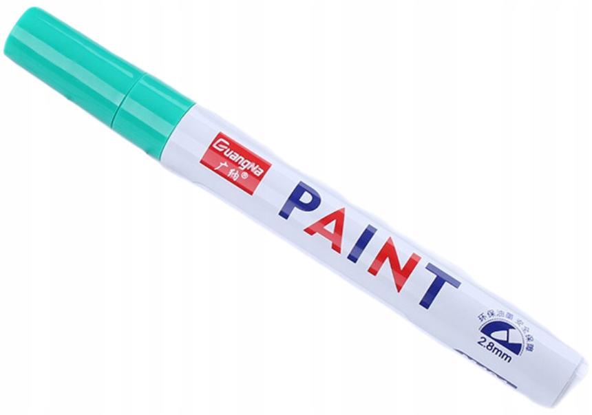 Marker permanentny olejowy ZIELONY 1szt