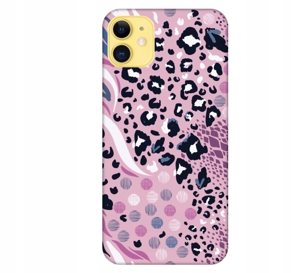 

Etui pokrowiec do iPhone 11 Wzór zwierzecy panterk