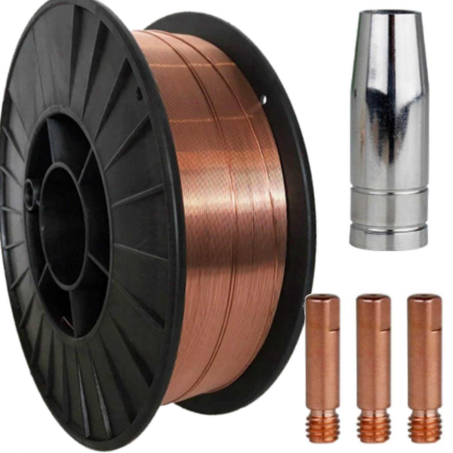 

Drut spawalniczy do Migomat SG2 0,8 mm 5kg Zestaw