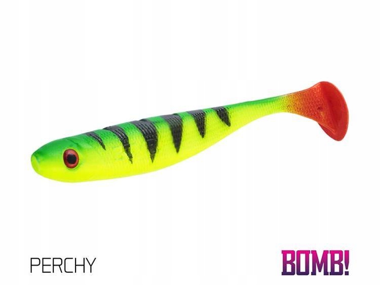 Sztuczna przynęta/guma Bomb! Rippa 5szt 10cm/PERCHY Delphin (690031011)
