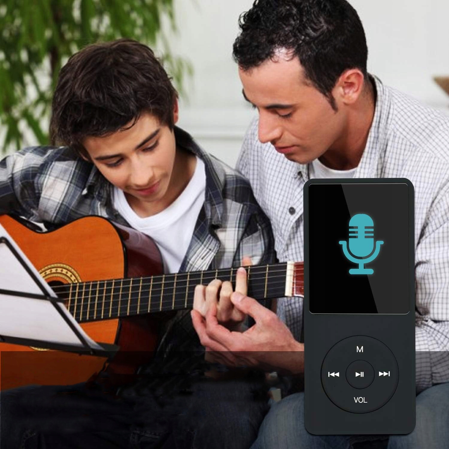 BLUETOOTH 5.0 ODTWARZACZ MP3, PRZENOŚNY ODTWARZACZ MUZYCZNY HIFI, RADIO FM Model HiFi Music Odtwarzacz