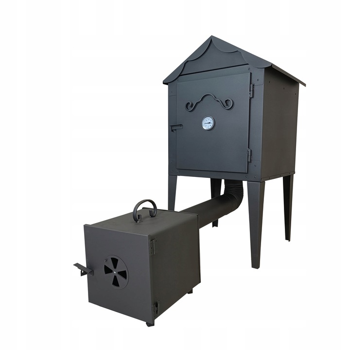 Wędzarnia Ogrodowa Najnowszy Model Do Ryb Duża Wędzarnia Metalowa XXL