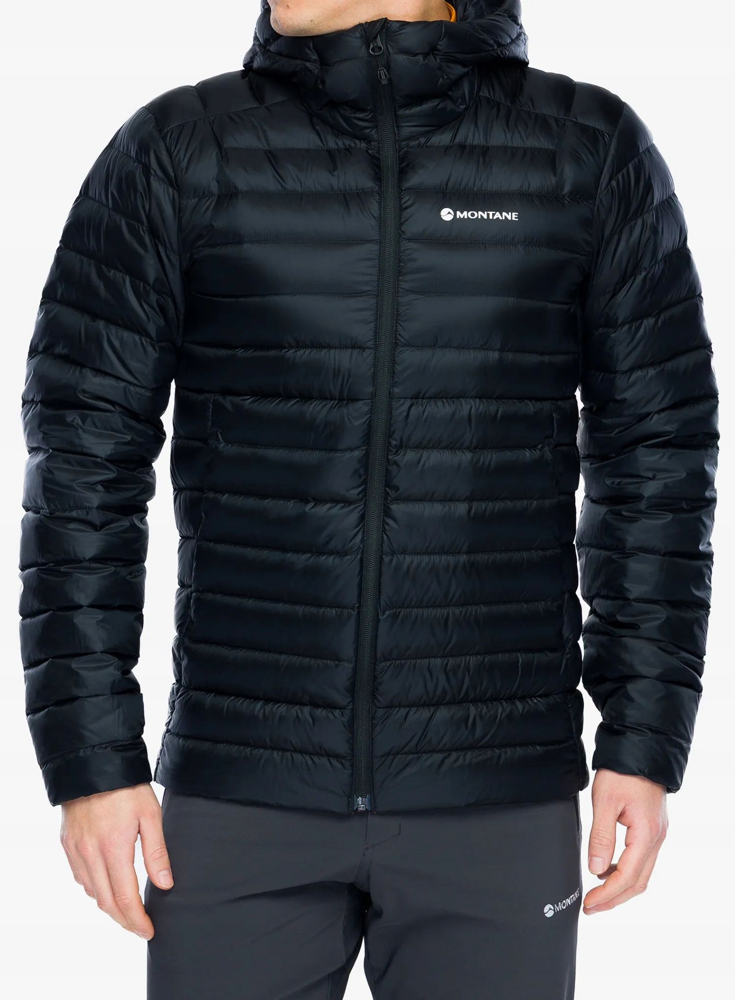 Péřová bunda Montane Anti Freeze Hoodie černá M