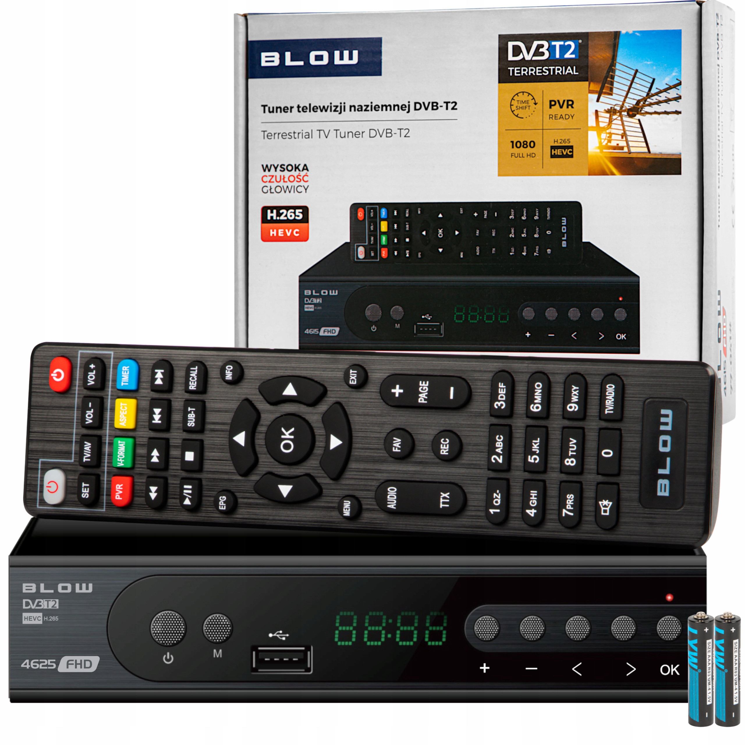 Цифровий ТВ декодер тюнер HD DVB-T2 HDMI H. 265 HEVC відео кодування стандартний MPEG-2 MPEG-4 H. 264 (MPEG-4 AVC) H. 265 / HEVC
